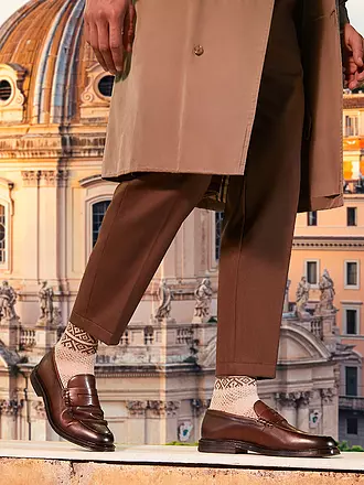 FALKE | Socken INVERNESS black | beige