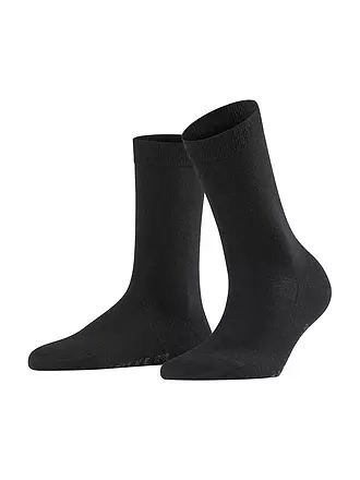 FALKE | Socken Soft Merino anthrazit | schwarz