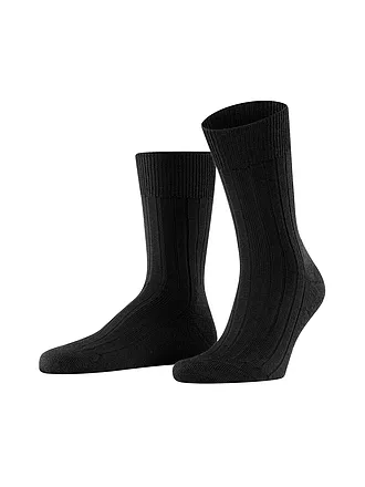 FALKE | Socken TEPPICH IM SCHUH dark brown mel. | schwarz