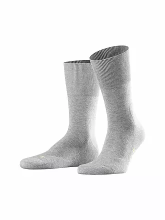 FALKE | Socken light grey | blau