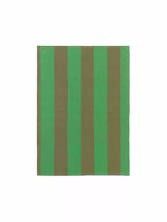 FERM LIVING | Geschirrtuch HALE Olive / Green | beige