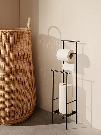 FERM LIVING | Toilettenpapierständer DORA Cashmere | schwarz