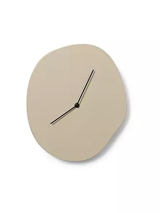 FERM LIVING | Wanduhr MELT Cashmere | beige