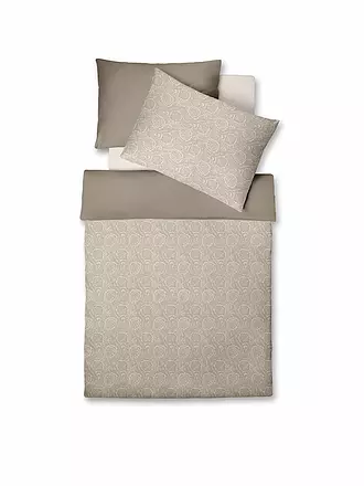 FLEURESSE | Leinen Bettwäsche NIZZA 70x90cm / 140x200cm Sand | rosa