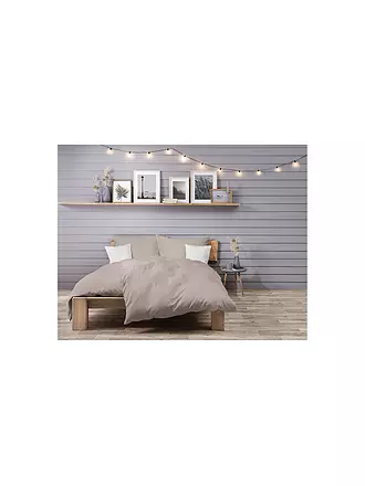 FLEURESSE | Musselin Bettwäsche CAPRI 70x90cm/140x200cm Mint | beige