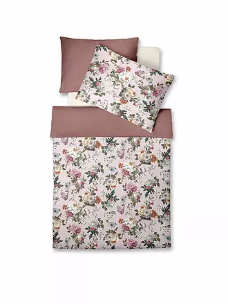 FLEURESSE | Satin Bettwäsche BED ART 70x90cm/140x200cm Coral | koralle