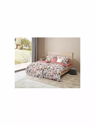 FLEURESSE | Satin Bettwäsche BED ART 70x90cm/140x200cm Coral | koralle