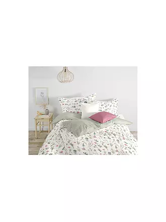 FLEURESSE | Tencel Bettwäsche LUXURY 70x90cm / 140x200cm Multicolor | weiss