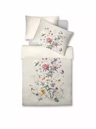 FLEURESSE | Tencel Bettwäsche LUXURY 70x90cm / 140x200cm Nature | hellgrau