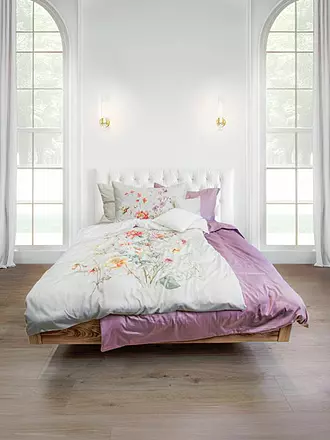 FLEURESSE | Tencel Bettwäsche LUXURY 70x90cm / 140x200cm Nature | hellgrau