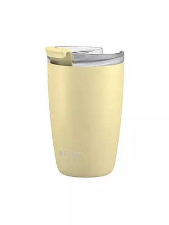 FLSK | Isolierbecher - Thermosbecher CUP Coffee to go-Becher 0,35l Lavender | gelb