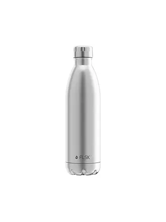 FLSK | Isolierflasche - Thermosflasche 0,75l Black | silber