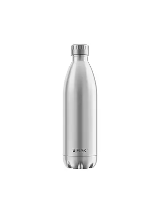 FLSK | Isolierflasche - Thermosflasche 1l Black | silber