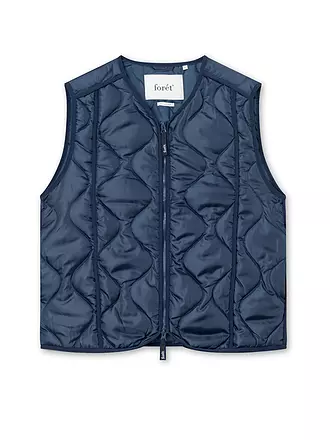 FORET | Steppgilet FRESH | blau