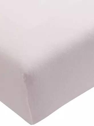FORMESSE | Jersey-Spannleintuch BELLA DONNA 140/200 cm - 160/220 cm Himmelblau | grau