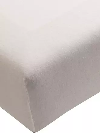 FORMESSE | Jersey-Spannleintuch BELLA DONNA 140/200 cm - 160/220 cm Himmelblau | grau