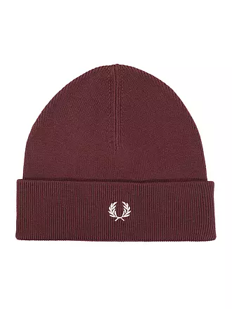 FRED PERRY | Mütze - Haube | dunkelrot