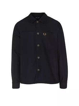FRED PERRY | Overshirt | blau
