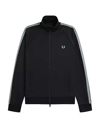 FRED PERRY | Sweatjacke | schwarz