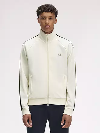 FRED PERRY | Sweatjacke | creme