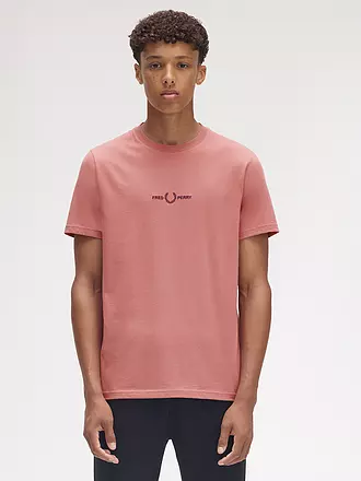 FRED PERRY | T-Shirt | rosa