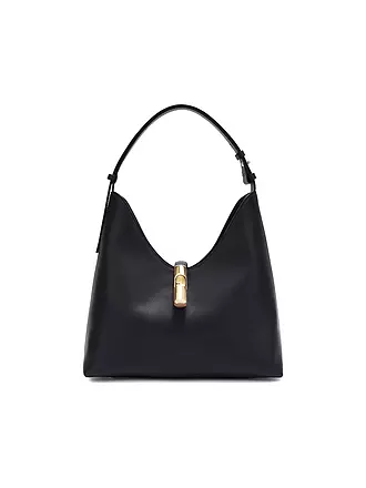 FURLA | Ledertasche - Hobo GOCCIA Medium | schwarz