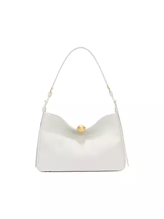 FURLA | Ledertasche - Schultertasche SFERA SOFT Medium | weiss