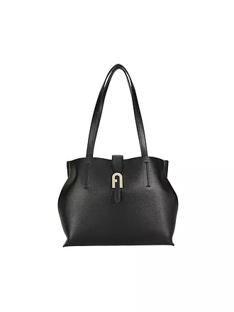FURLA | Ledertasche - Shopper SOFIA Medium | schwarz