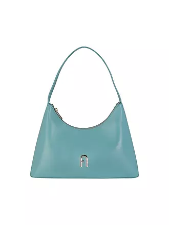 FURLA | Ledertasche - Umhängetasche DIAMNTE Small | hellblau