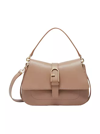 FURLA | Ledertasche - Umhängetasche FLOW Medium | beige
