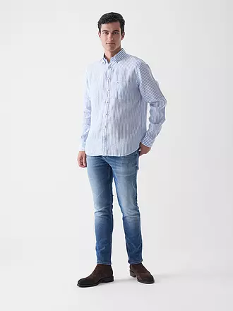 FYNCH HATTON | Hemd Casual Fit | olive
