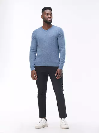 FYNCH HATTON | Kaschmirpullover | blau
