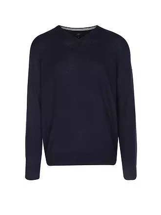 FYNCH HATTON | Kaschmirpullover | dunkelblau