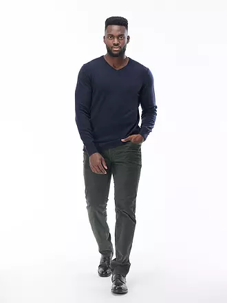 FYNCH HATTON | Kaschmirpullover | dunkelblau
