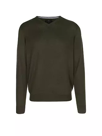FYNCH HATTON | Kaschmirpullover | olive