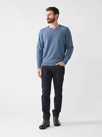FYNCH HATTON | Kaschmirpullover | dunkelblau