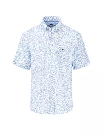 FYNCH HATTON | Leinenhemd Casual Fit | blau