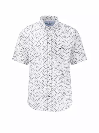 FYNCH HATTON | Leinenhemd Casual Fit | weiss