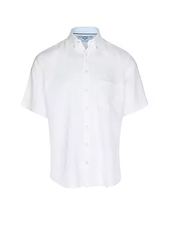 FYNCH HATTON | Leinenhemd Casual Fit | weiss