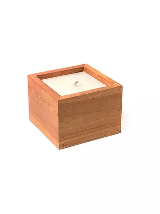 FYNCH HATTON | Outdoor Kerze 20x20cm CAPETOWN eckig White | hellbraun