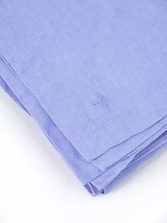 FYNCH HATTON | Serviette 4tlg 50x50cm SANDIBE Elephant Grey | hellblau