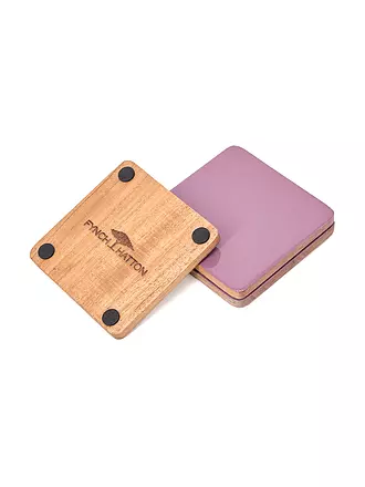 FYNCH HATTON | Untersetzer JALA 4 er Set 10x10cm Dove Blue | lila