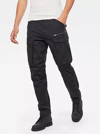 G-STAR RAW | Cargohose Rovic Tapered Fit | schwarz