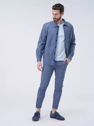 GABBA | Overshirt REBEL DOMO | blau