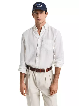 GANT | Leinenhemd Regular Fit | weiss