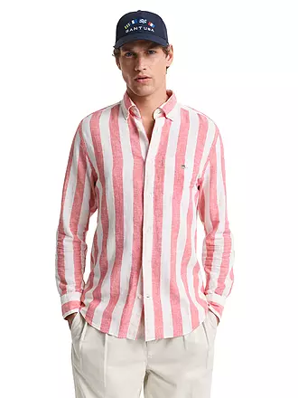 GANT | Leinenhemd Regular Fit | rot