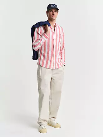 GANT | Leinenhemd Regular Fit | rot
