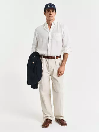 GANT | Leinenhemd Regular Fit | creme