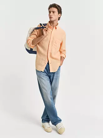GANT | Leinenhemd Regular Fit | creme