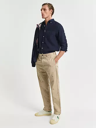 GANT | Leinenhemd Regular Fit | creme